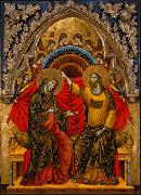 unknow artist Coronation of the Virgin oil painting reproduction